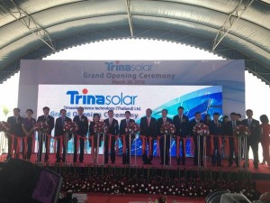 Trina-Solar- Launches- Operations-at Thailand-Solar Cell-Factory